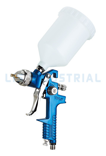 Voylet H827 HVLP luftsprøjtepistol malingssprøjte 600 ml gravity feed-Hvlp sprøjtepistoler
